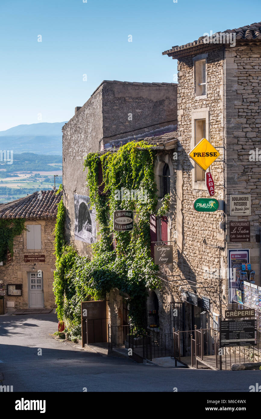 Gordes Apt Vaucluse Provence-Alpes-Côte d'Azur Frankreich Stockfoto