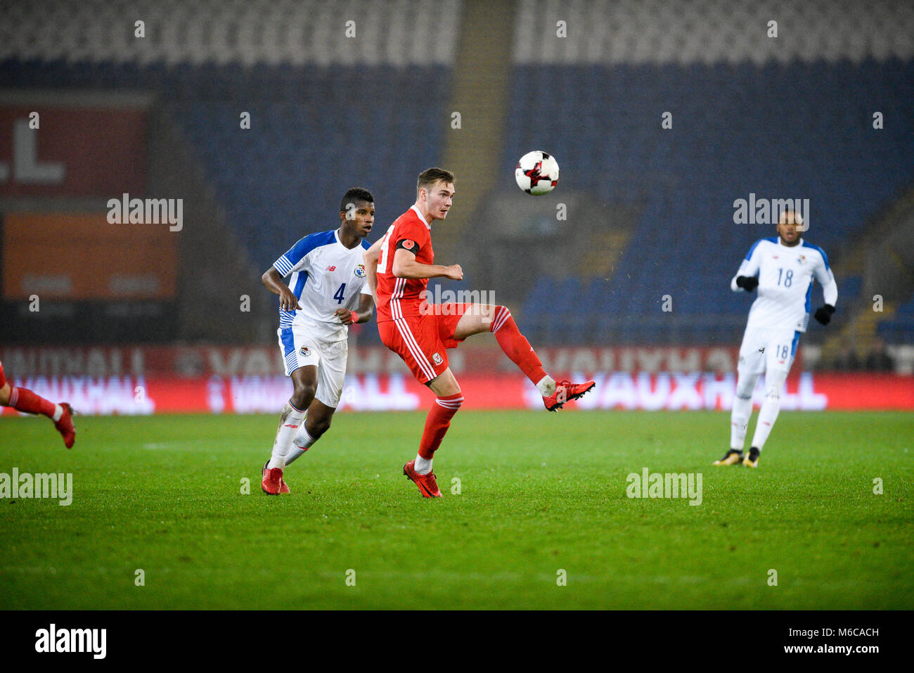 Wales v Panama, Cardiff City Stadium Stockfoto