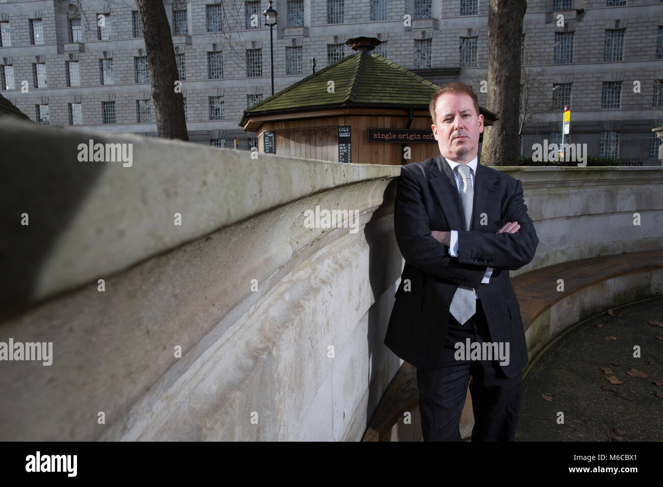 Dermot Nolan, Ofgem Group Chief Executive und der Gas- und Strommärkte Behörde (GEMA), entlang der Millbank, London, England, UK fotografiert. Stockfoto