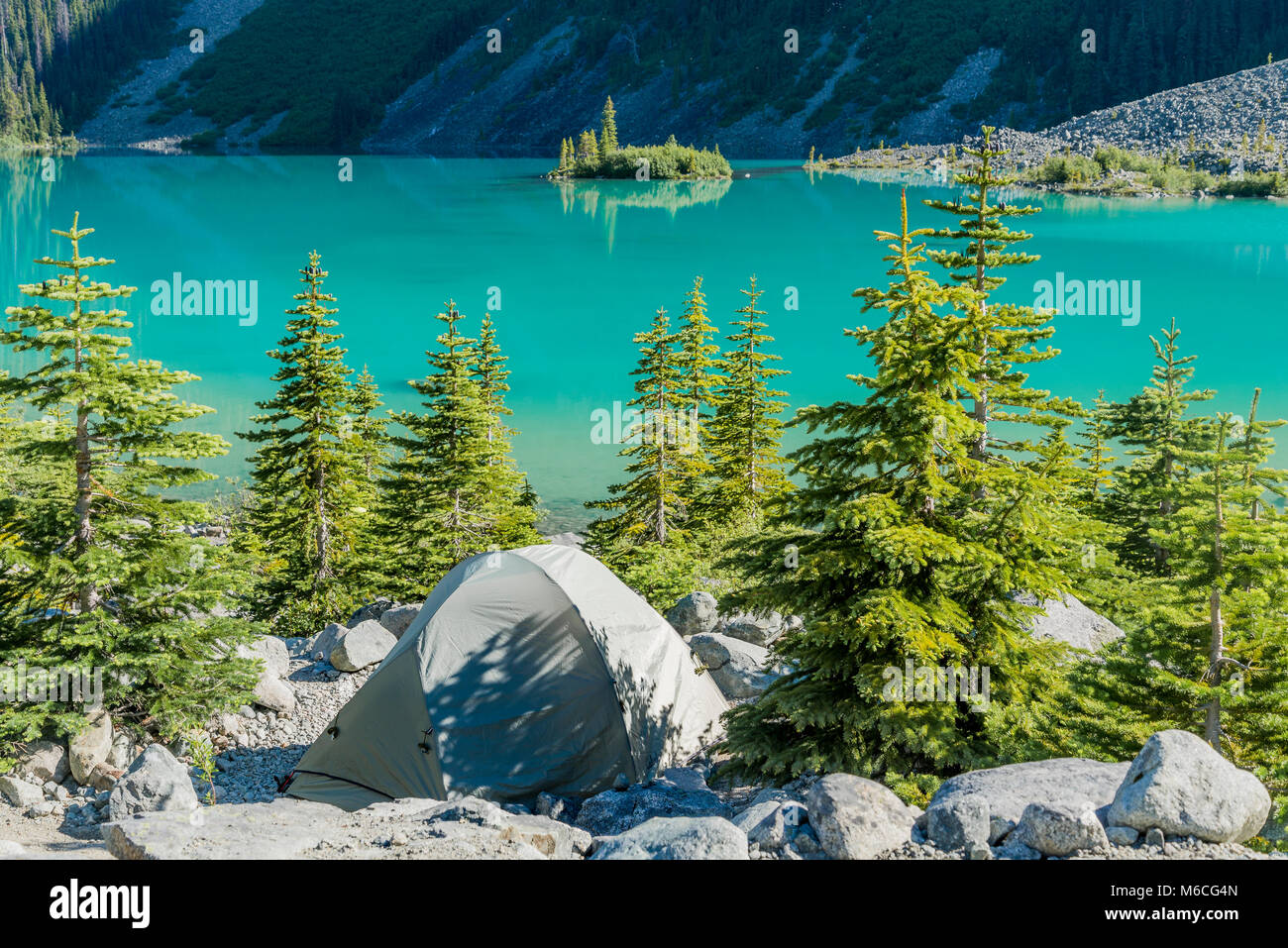 Joffre Lakes Provincial Park, Britisch-Kolumbien, Kanada Stockfoto