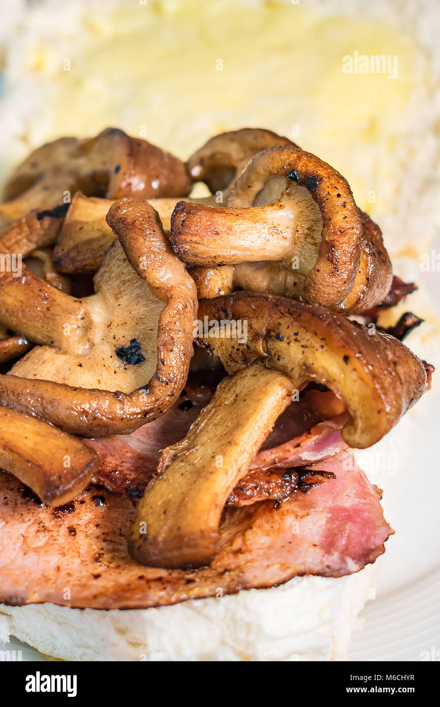 Frühstück-roll Stockfoto