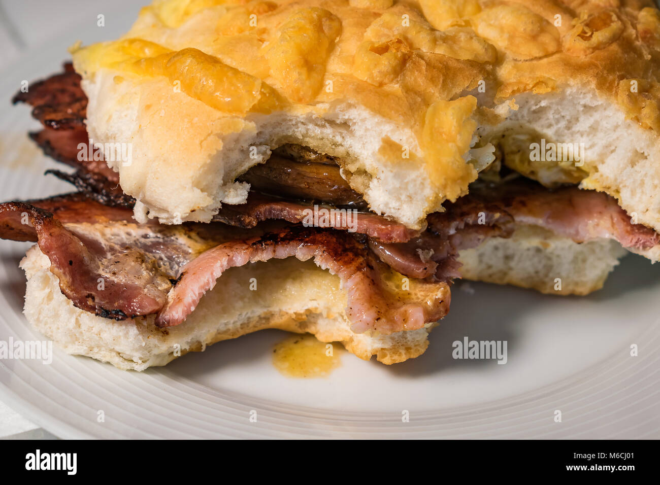 Frühstück-roll Stockfoto