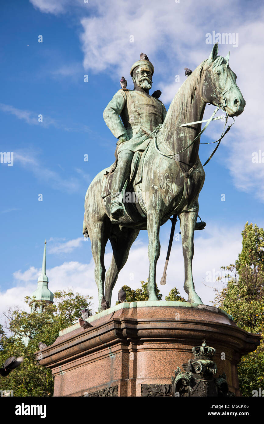 Großherzog Ludwig IV. von Hessen, Darmstadt, Hessen, Deutschland, Europa Stockfoto