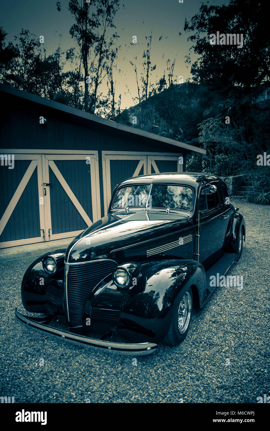 Hot Rod Stockfoto
