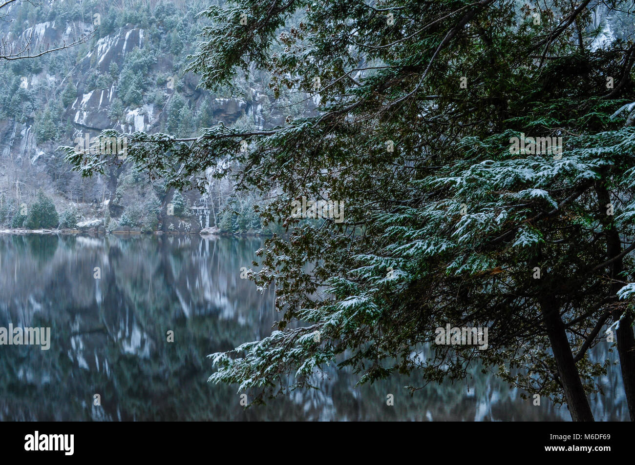 Kapelle Teich, Adirondack Forest Preserve, New York Stockfoto