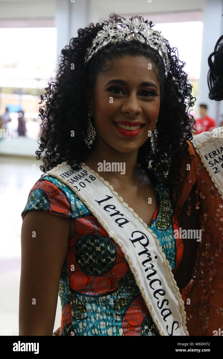 Schönheit peagant Stockfoto