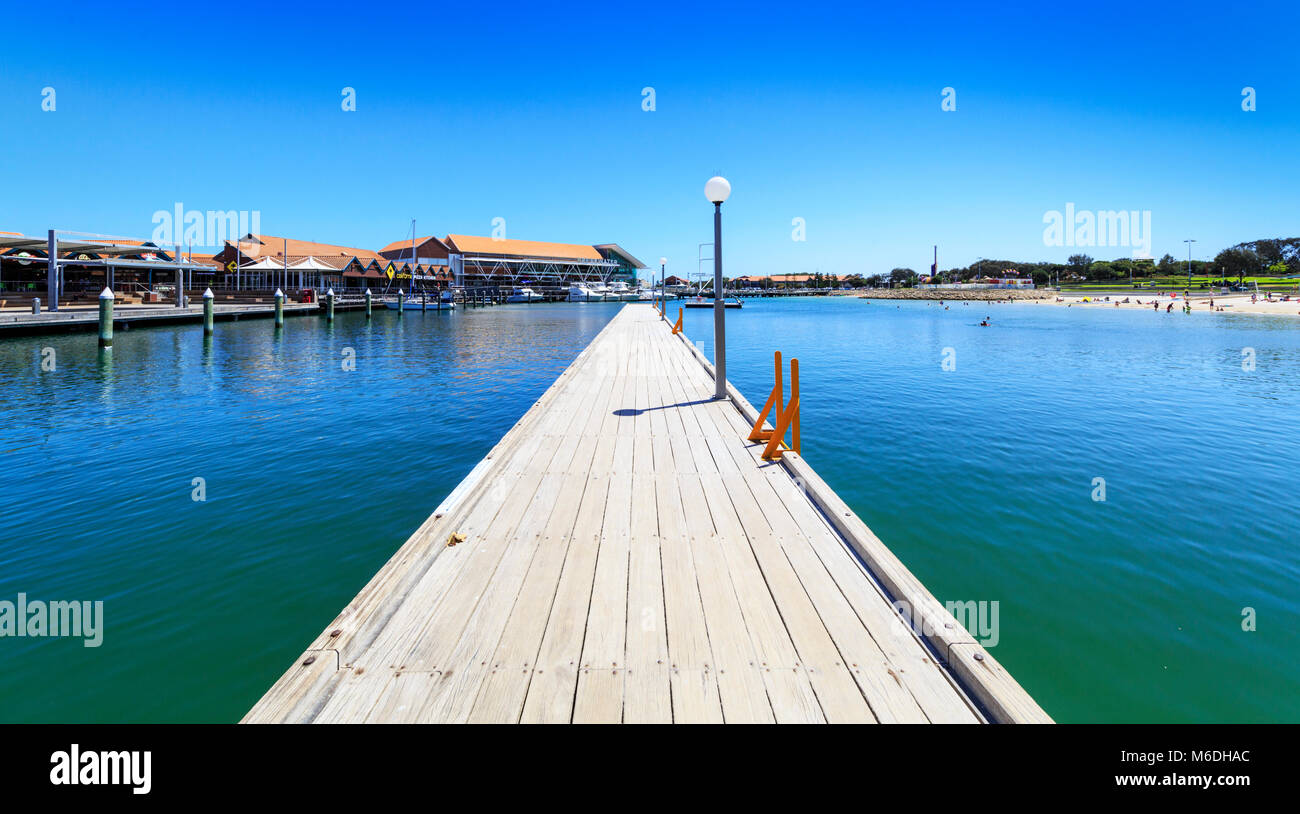 Sorrento Quay Hillarys Boat Harbour. Perth, Western Australia Stockfoto