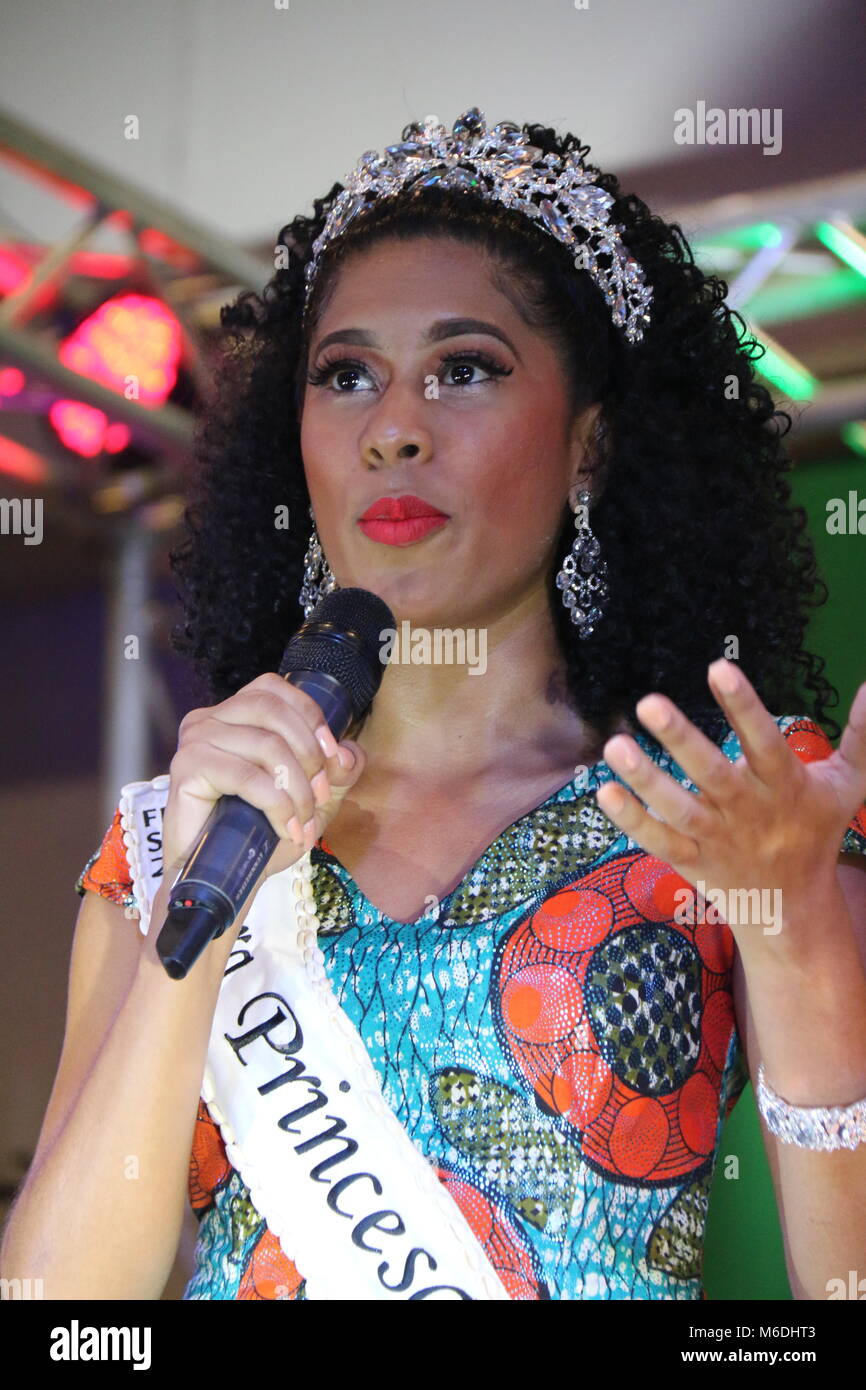 Schönheit peagant Stockfoto