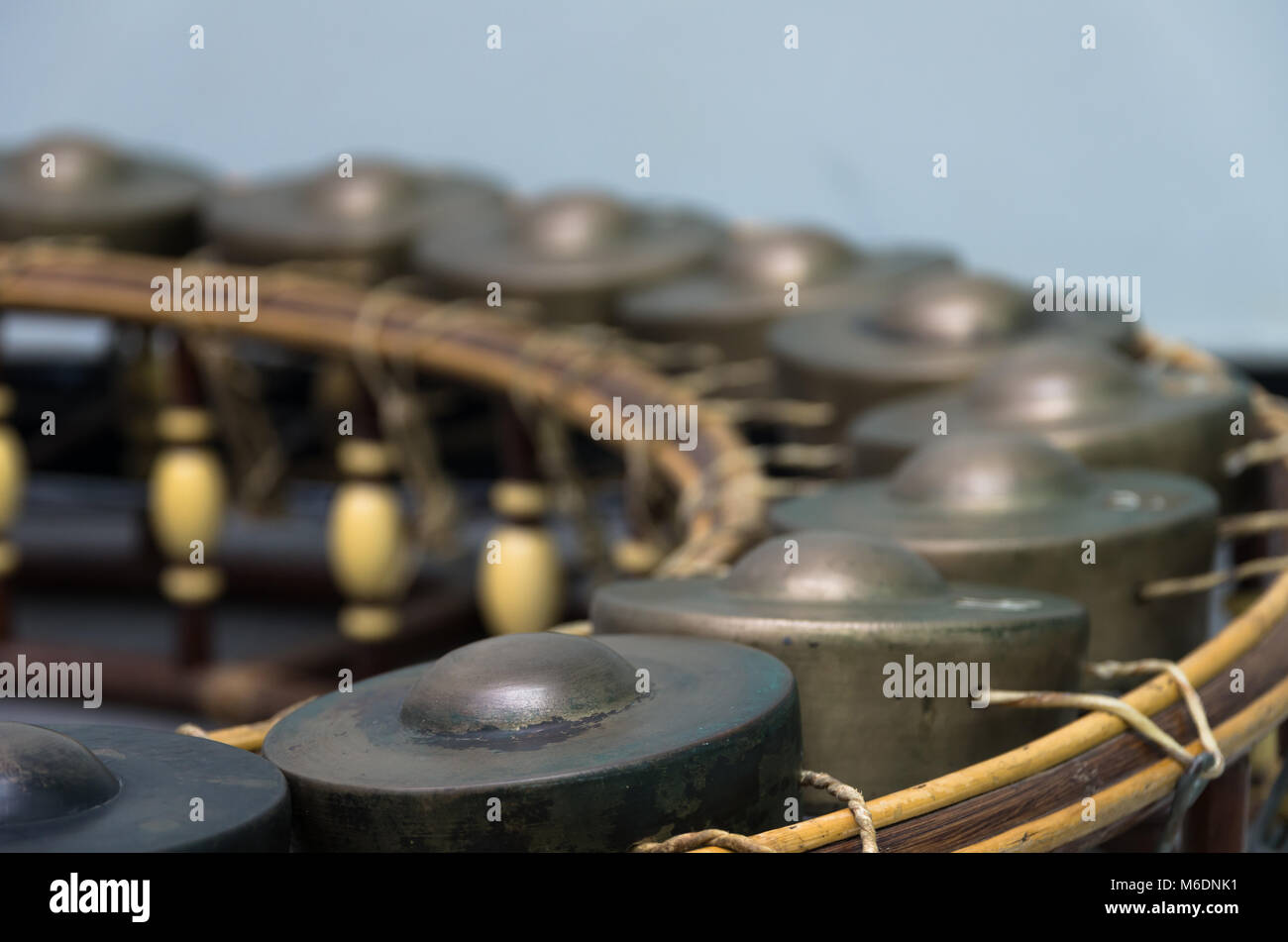 Thai Musikinstrument (Xylophon), asiatische Instrument Stockfoto