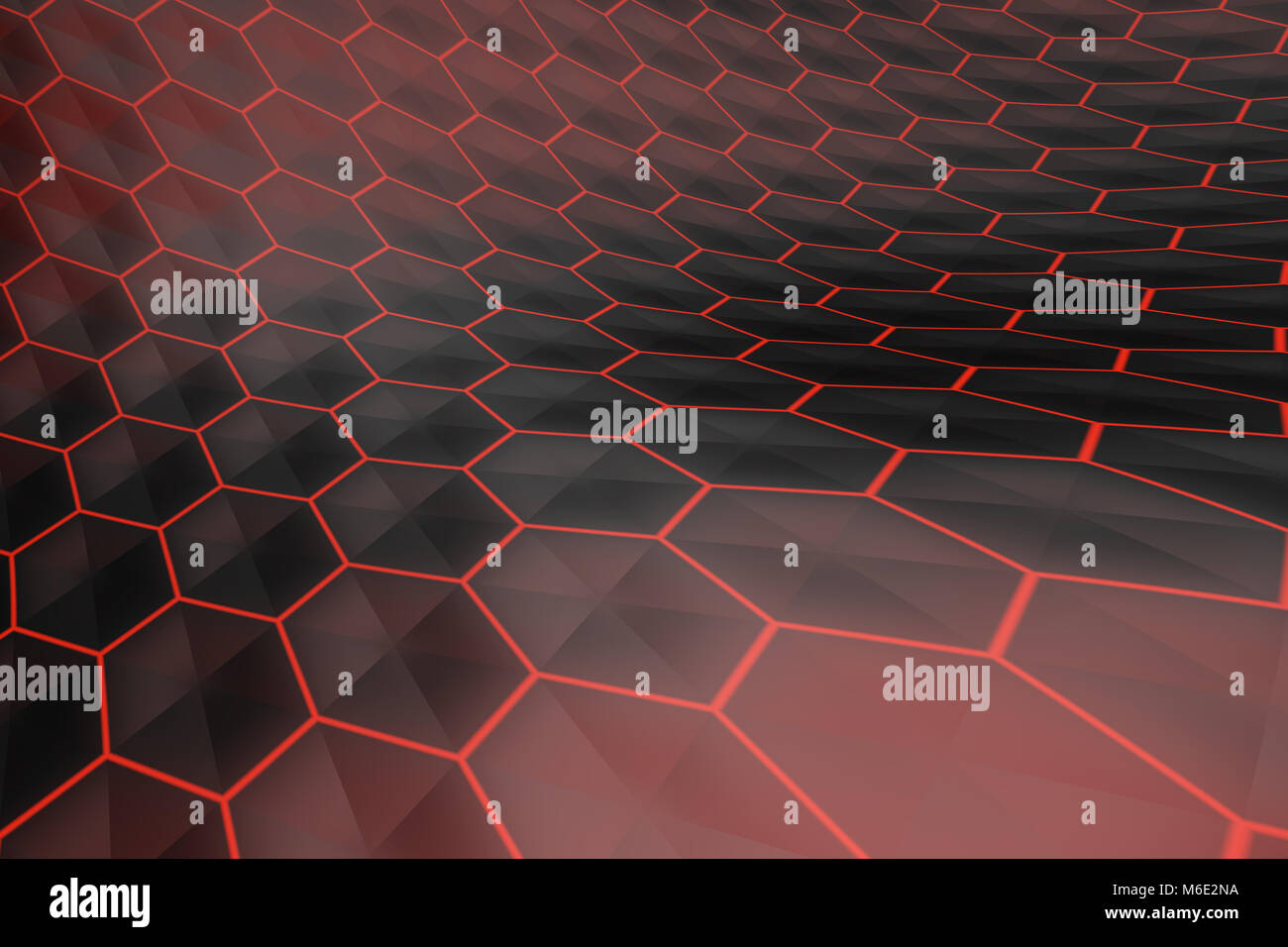 Nahtlose hexagon Hintergrund Stockfoto