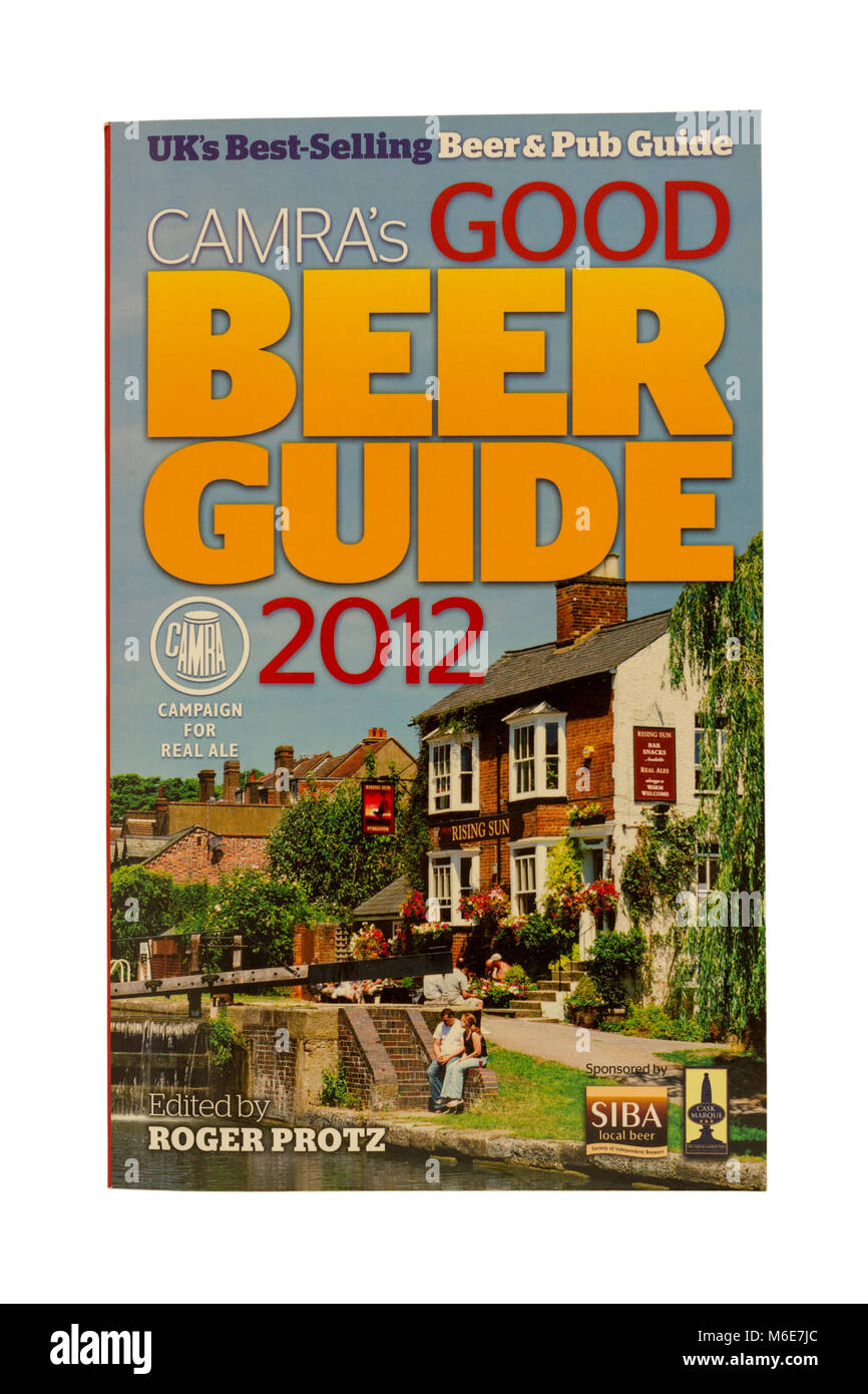 Good Beer Guide 2012 Stockfoto