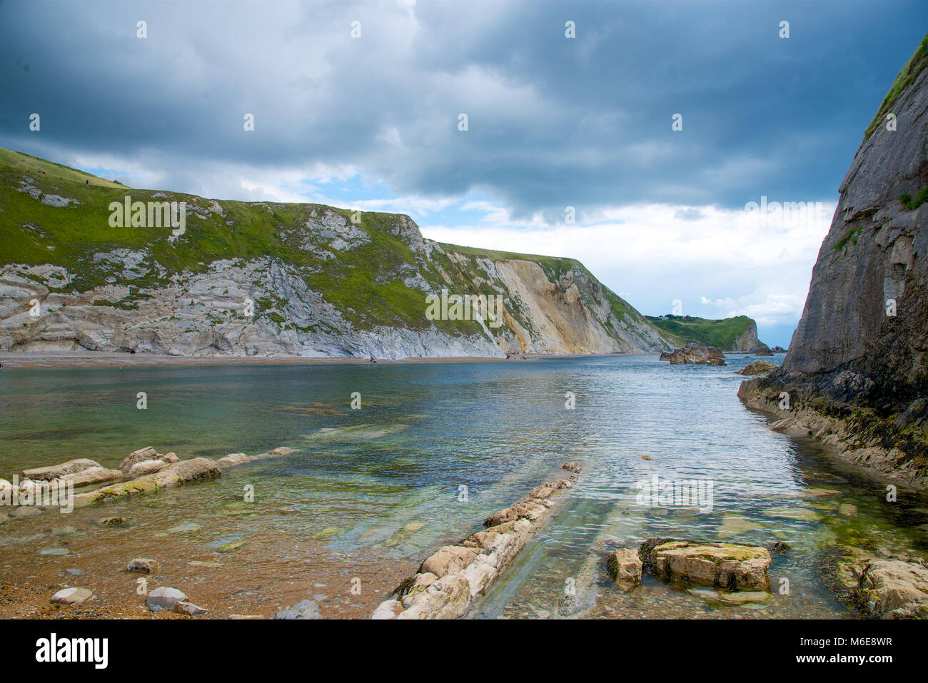 Man O'War Bay, Dorset, England Stockfoto