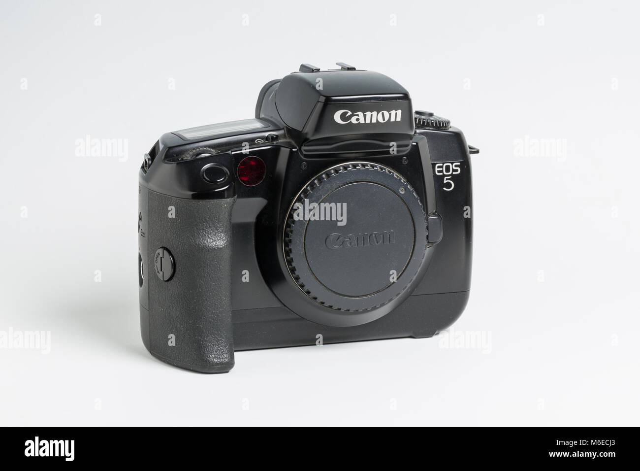 Canon EOS5 Kamera mit eye-gesteuert. 1992 - 1998. Wie EOS A2 und A2e in den USA bekannt. Stockfoto