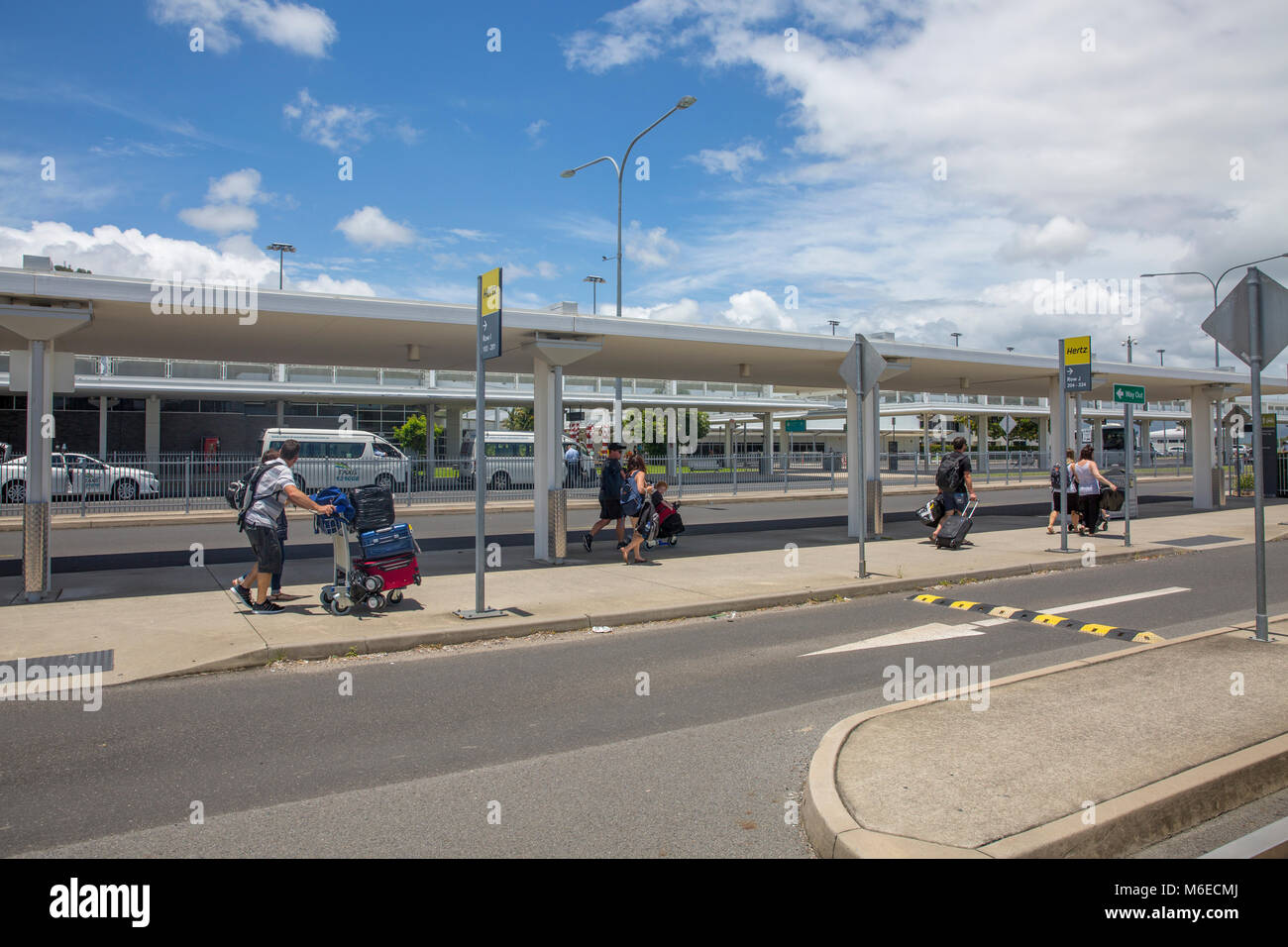 Cairns International Airport Terminal in Far North Queensland, Australien Stockfoto