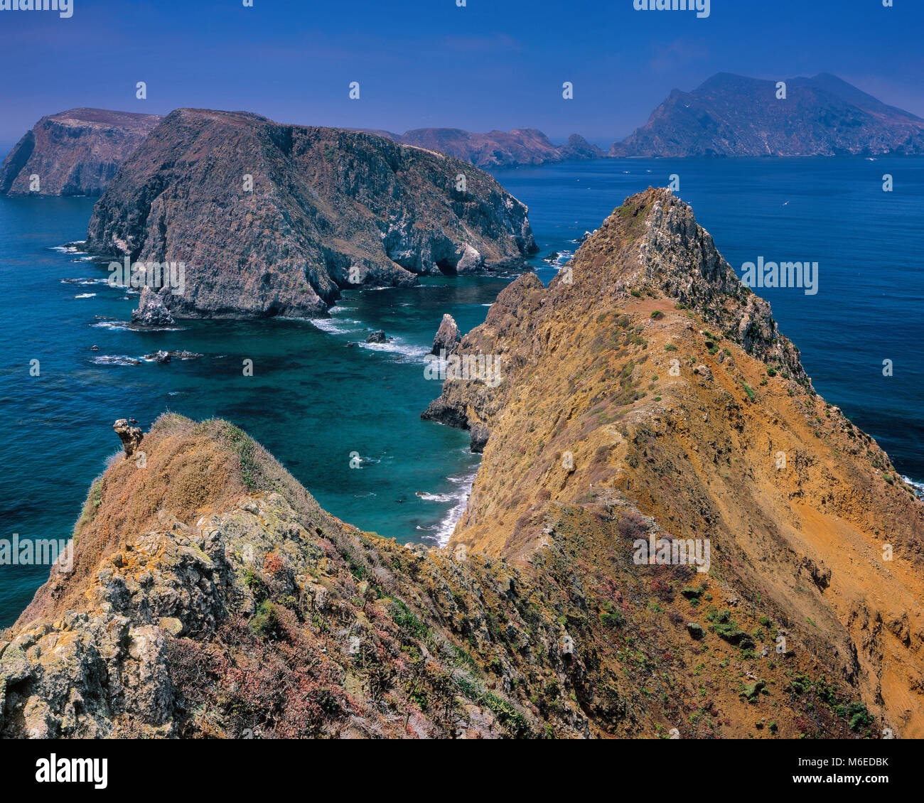 Inspiration Point, East Anacapa Island, Channel Islands National Park, Kalifornien Stockfoto