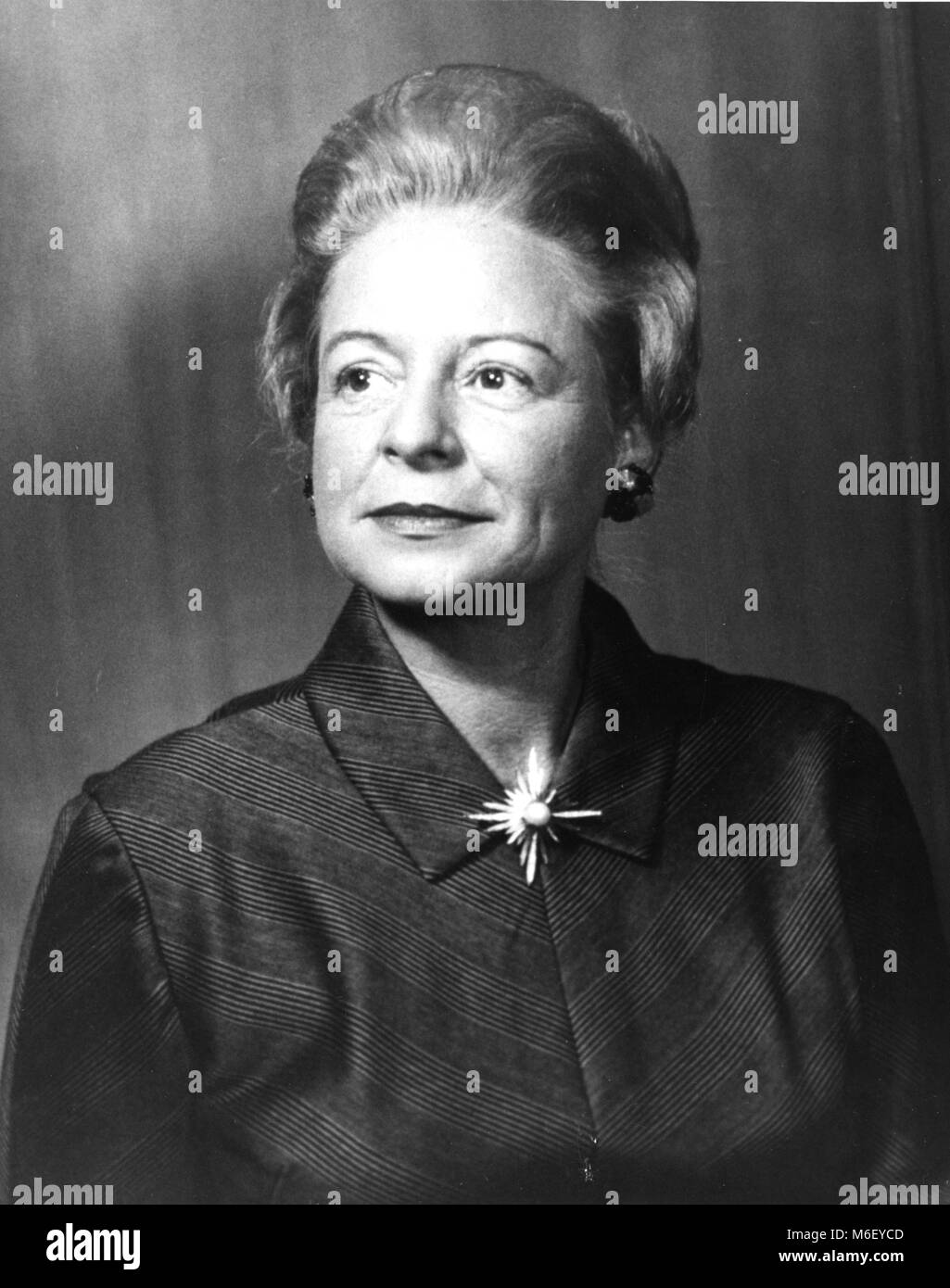 Martha Mitchell, der Frau des U S Attorney General, John Mitchell, Washington, DC, 1971. Stockfoto