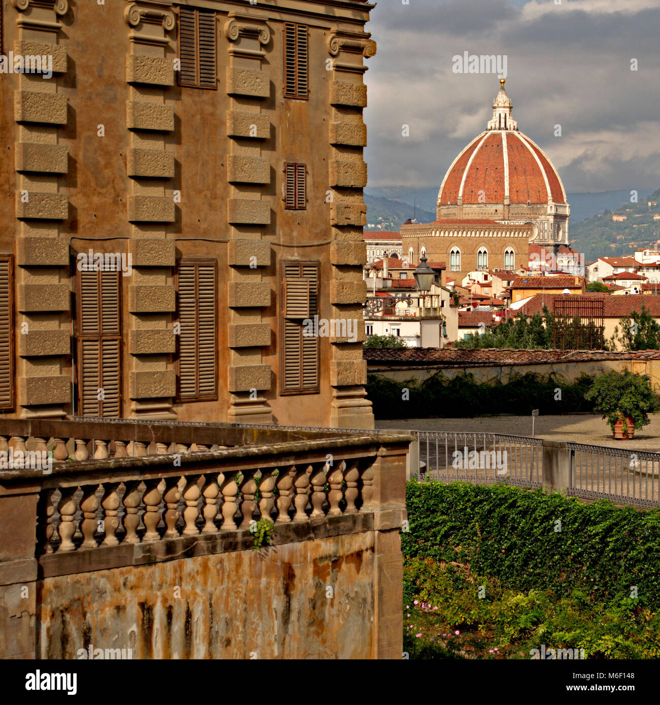 Dom von der Palazzo Pitti, Florenz, Italien, Stockfoto