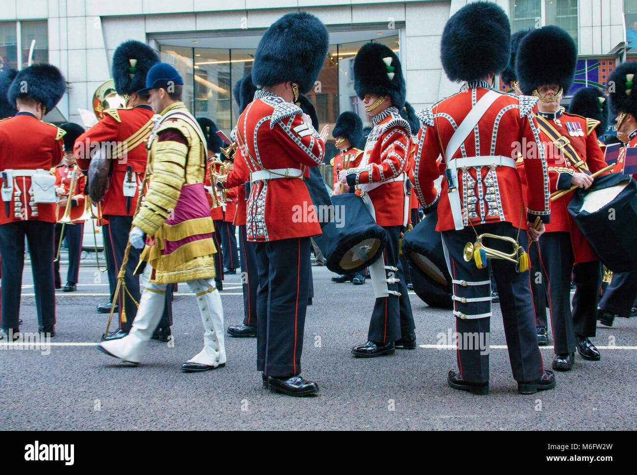 Staatsbegräbnis von Margret Thatcher, London, England, UK; Stockfoto