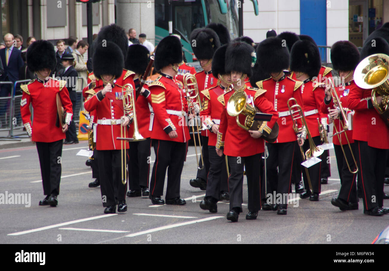 Staatsbegräbnis von Margret Thatcher, London, England, UK; Stockfoto
