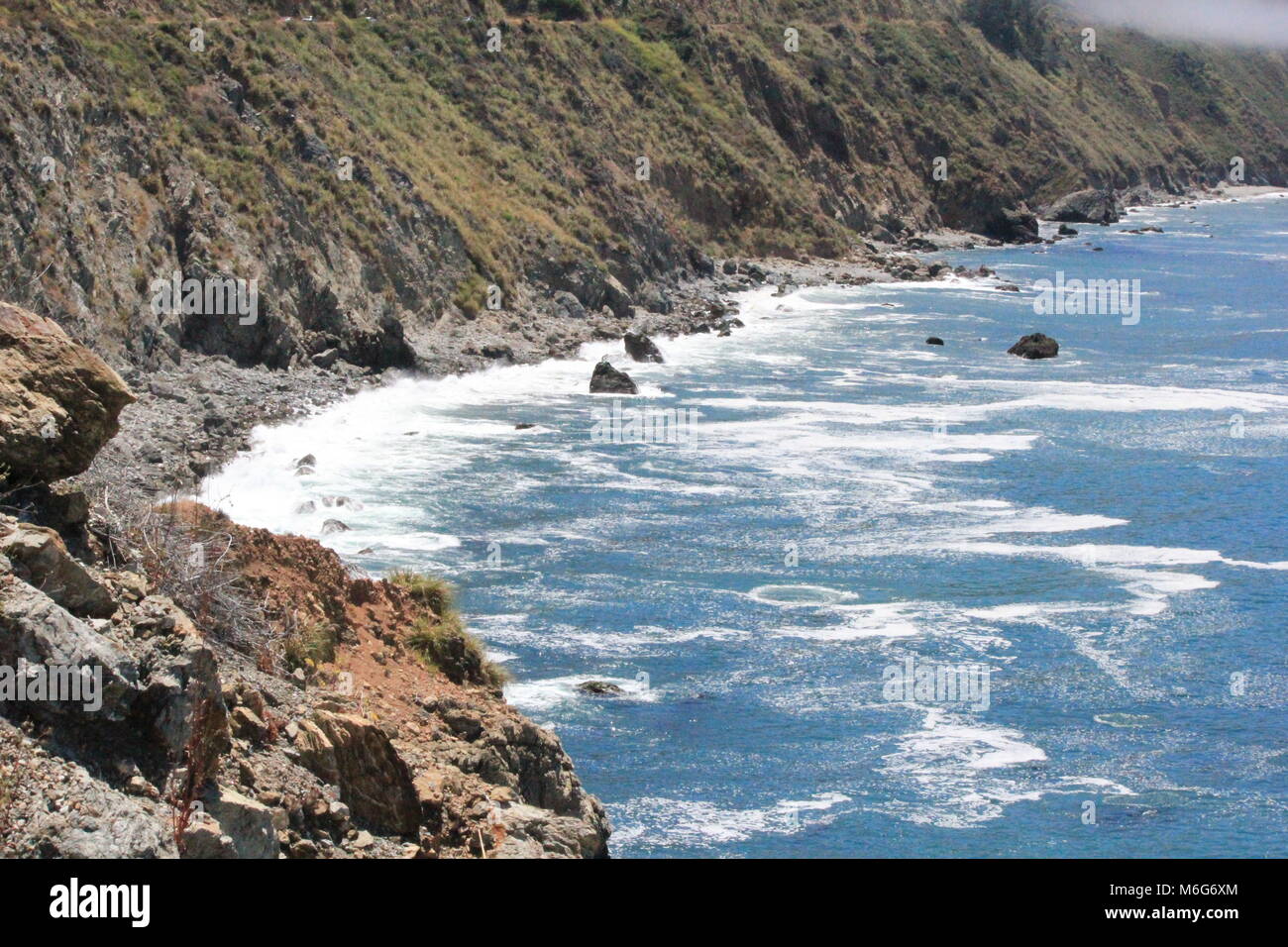 Pacific Coast in Monterey County in Kalifornien Stockfoto