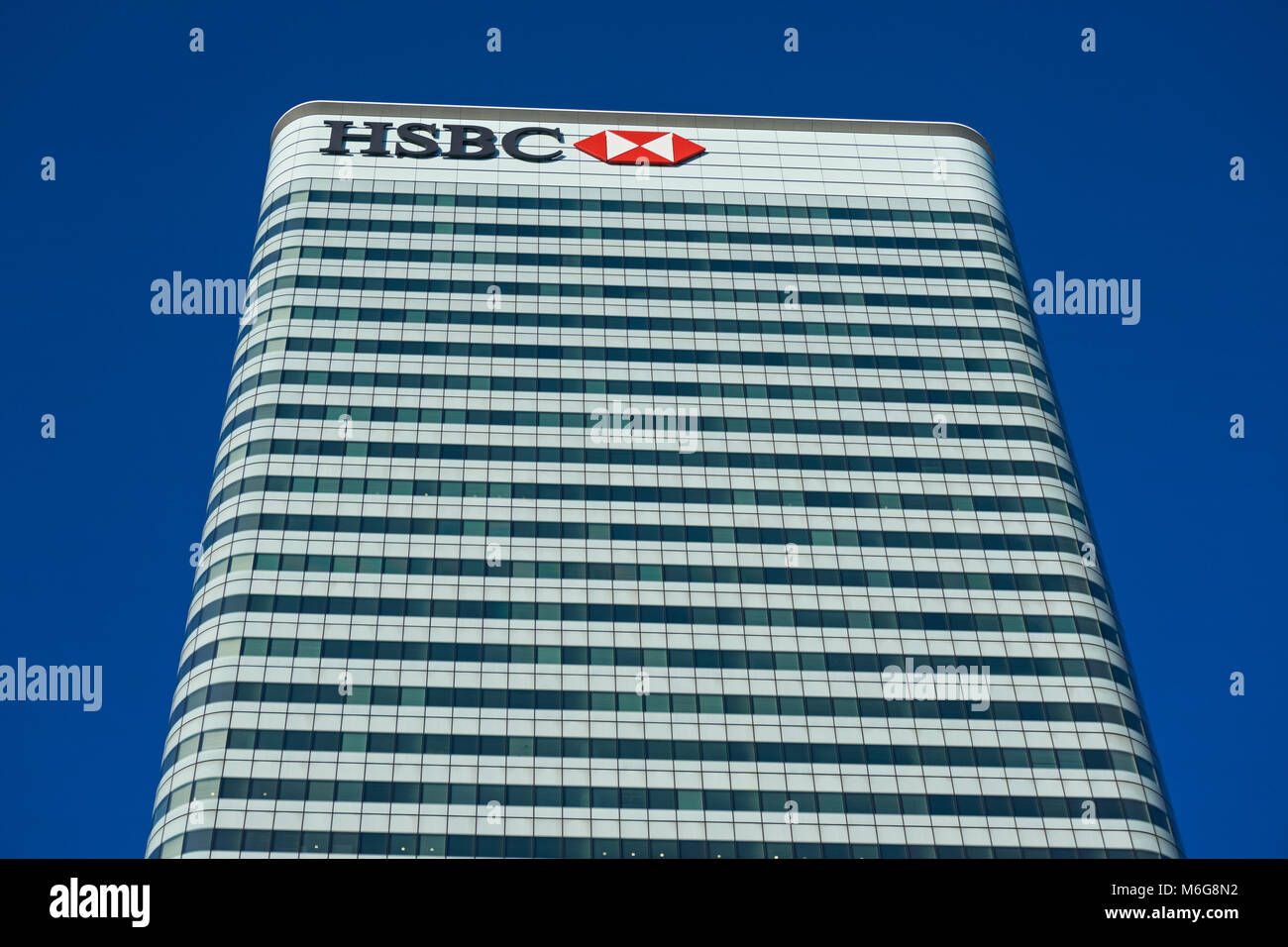 HSBC Tower in Canary Wharf, London England United Kingdom UK Stockfoto