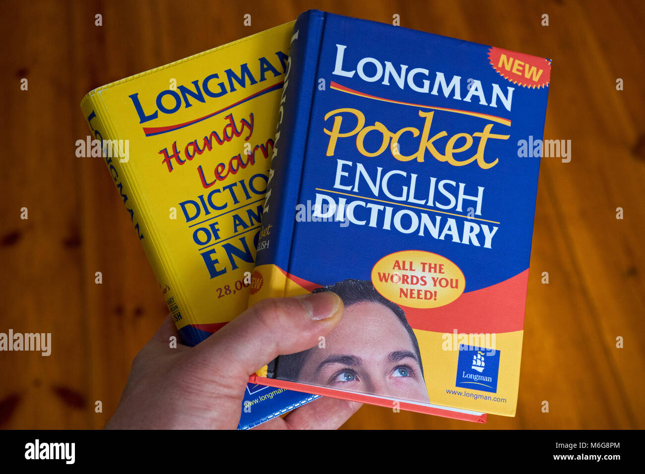 Die longman Wörterbücher der Englischen Sprache Stockfoto
