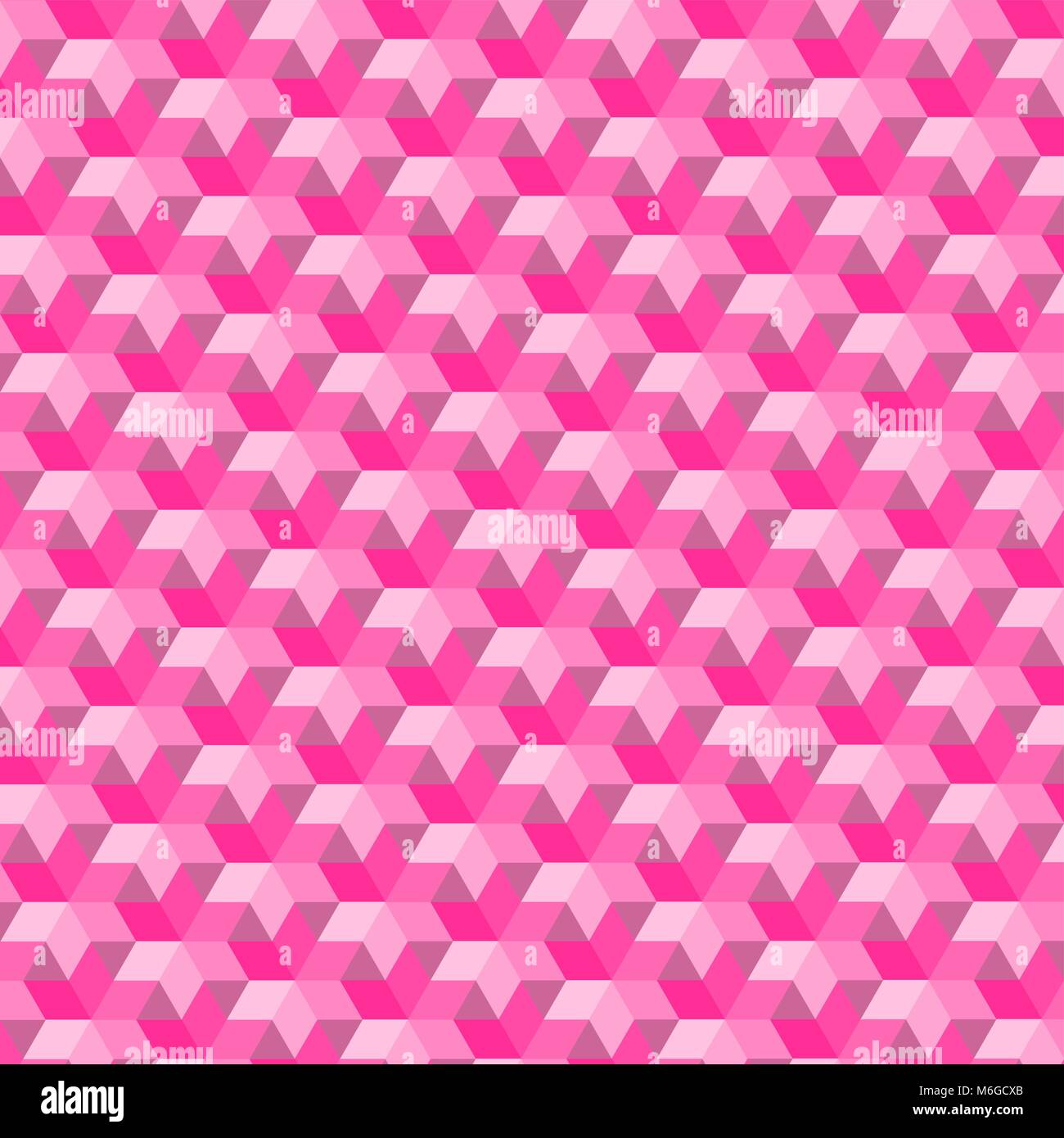 Rosa polygonalen Hintergrund Stock Vektor