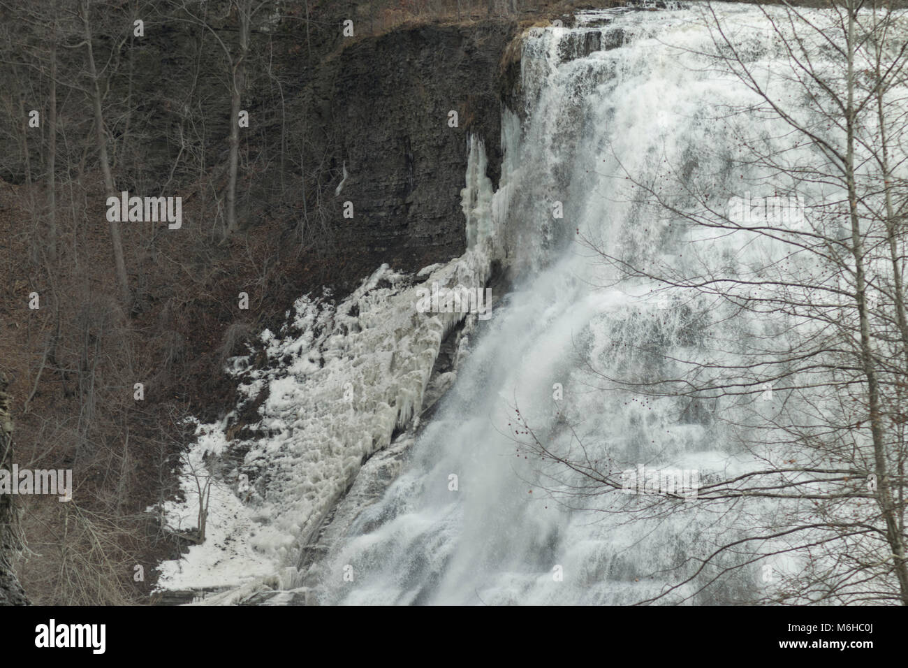 Ithaca fällt Bereich, Ithaca NY Stockfoto