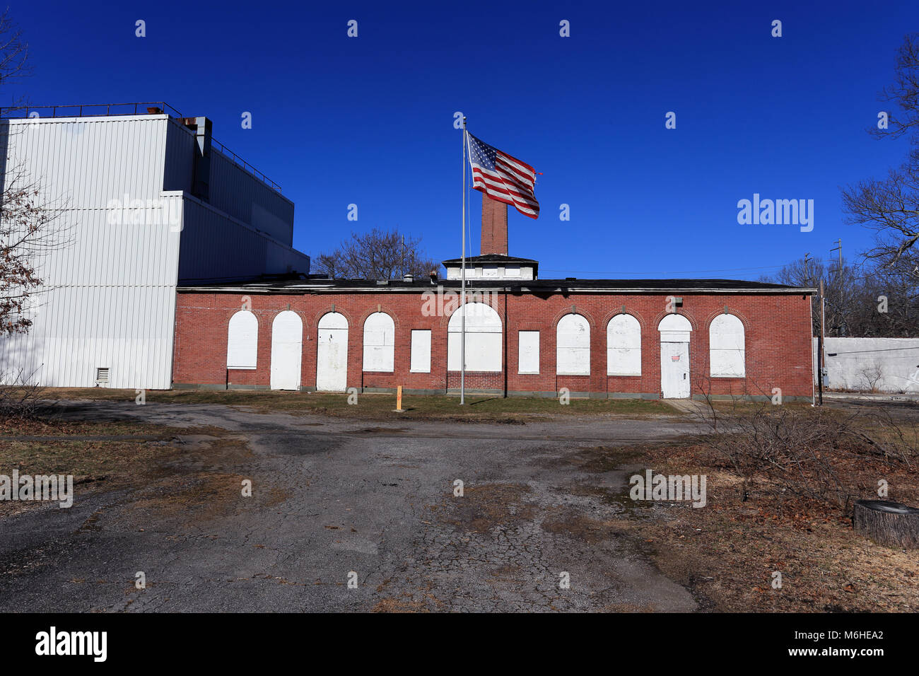 Wardenclyffe Labor von Nikola Tesla Rocky Point Long Island New York Stockfoto