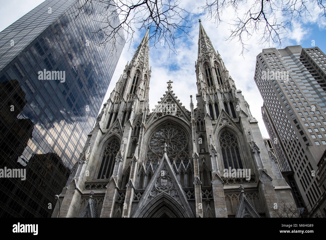 St. Patricks Kathedrale Stockfoto