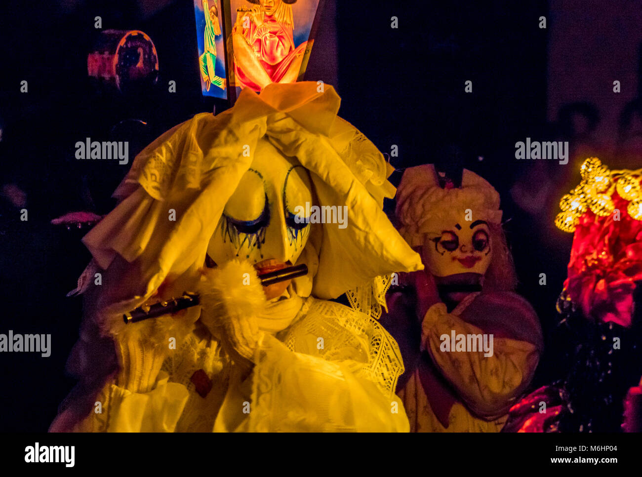 Morgestraich, Karnevalsumzug in der Nacht, Basler Fasnacht, Karneval von Basel, Basel, Kanton Basel, Schweiz, Europa Stockfoto