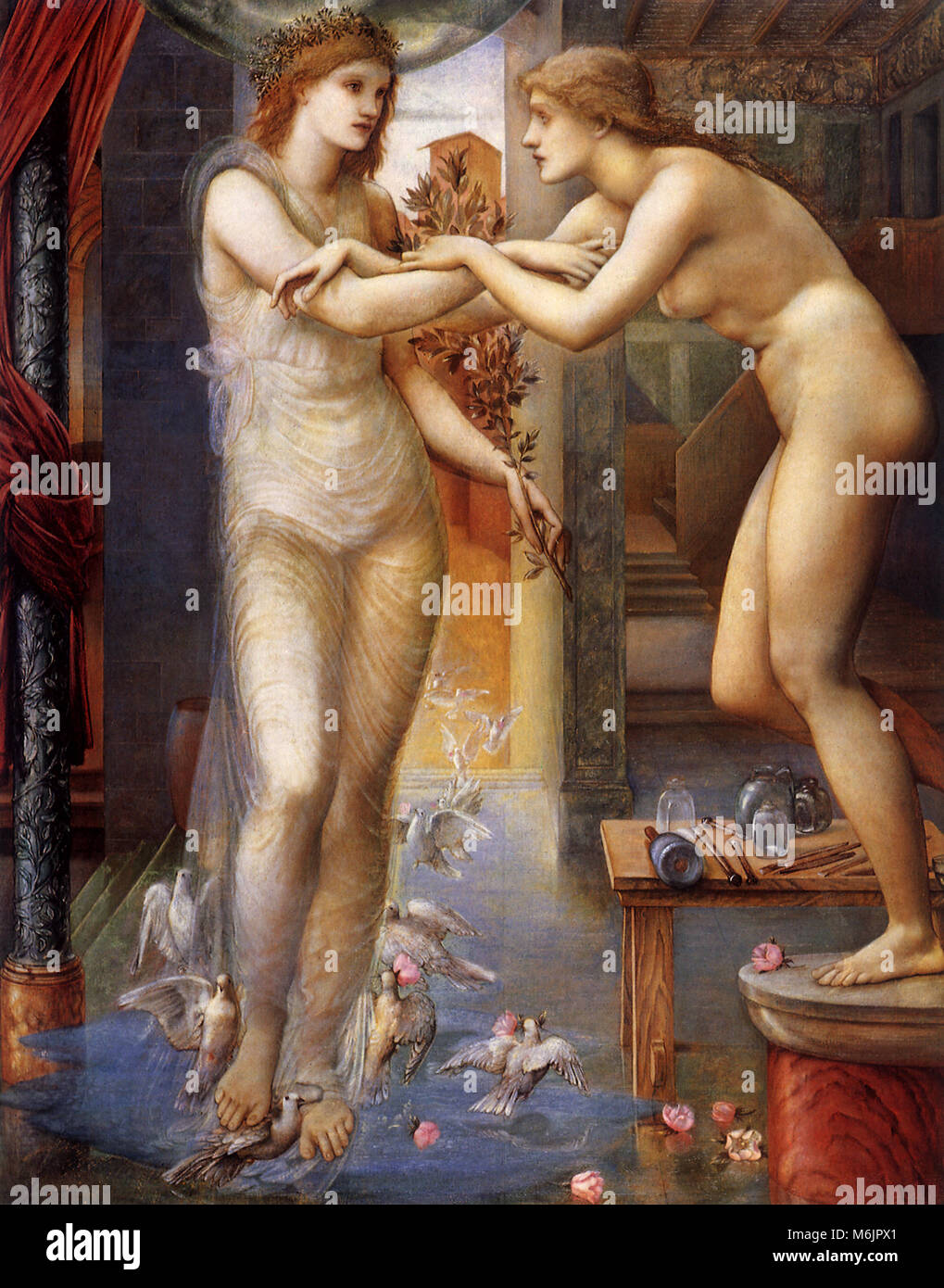 Die gottheit Brände, Burne-Jones, Sir Edward Coley, 1873. Stockfoto