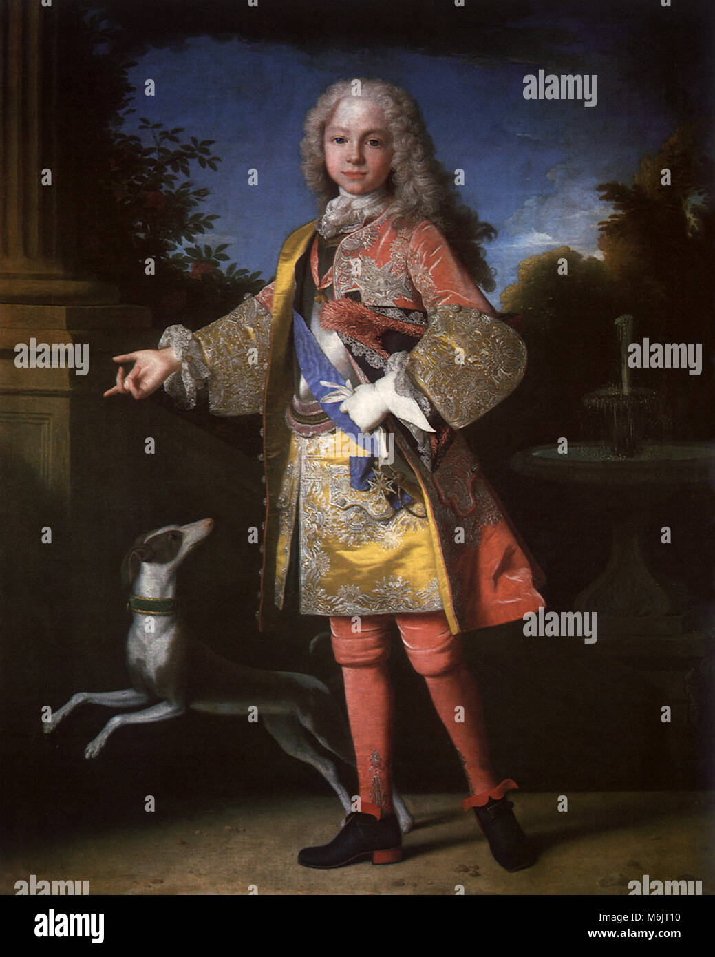 Prinz Ferdinand VI 1730, Ranc, Jean, 1730. Stockfoto