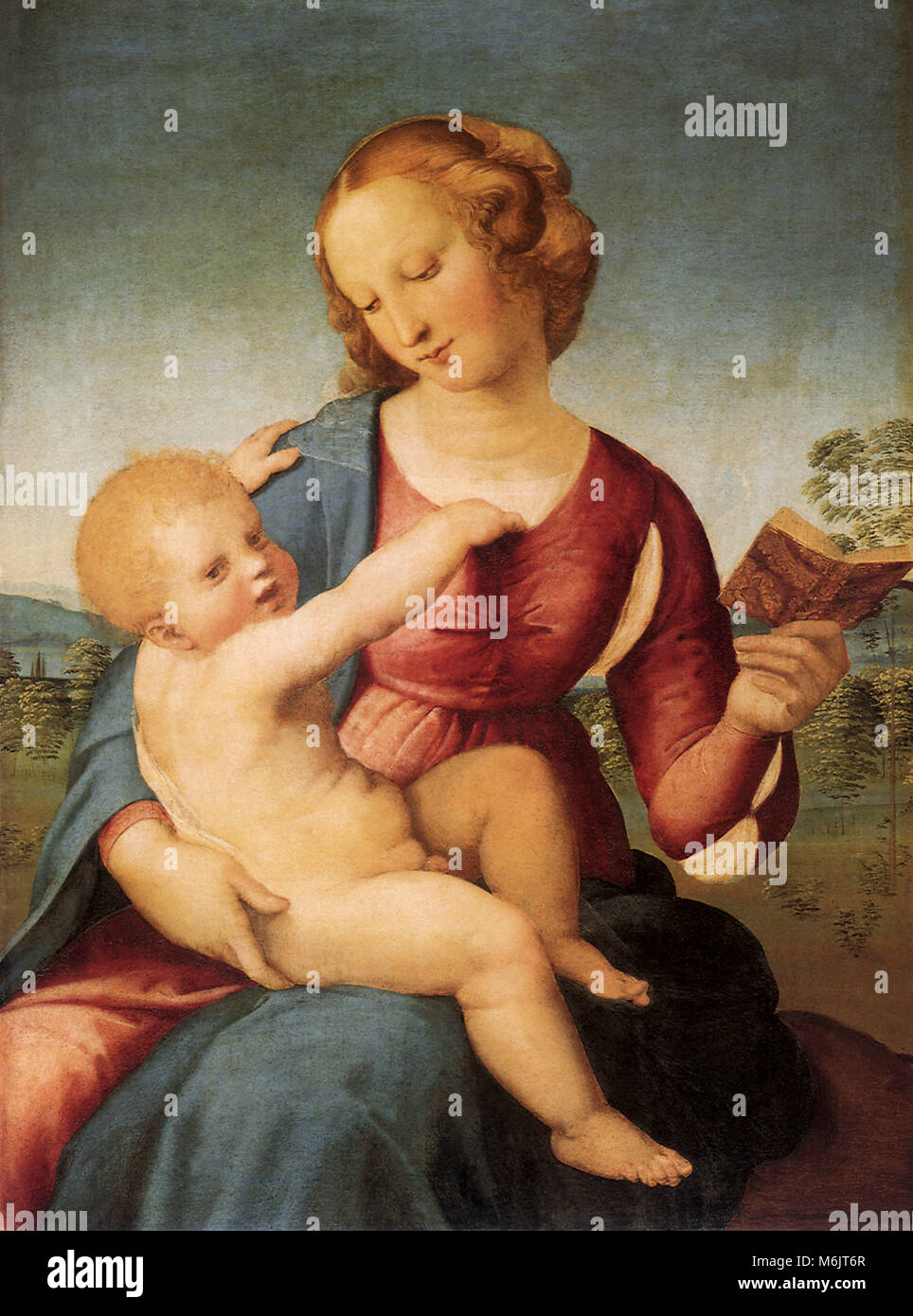 Colonna Madonna, Raphael, Raffaello S., 1508. Stockfoto