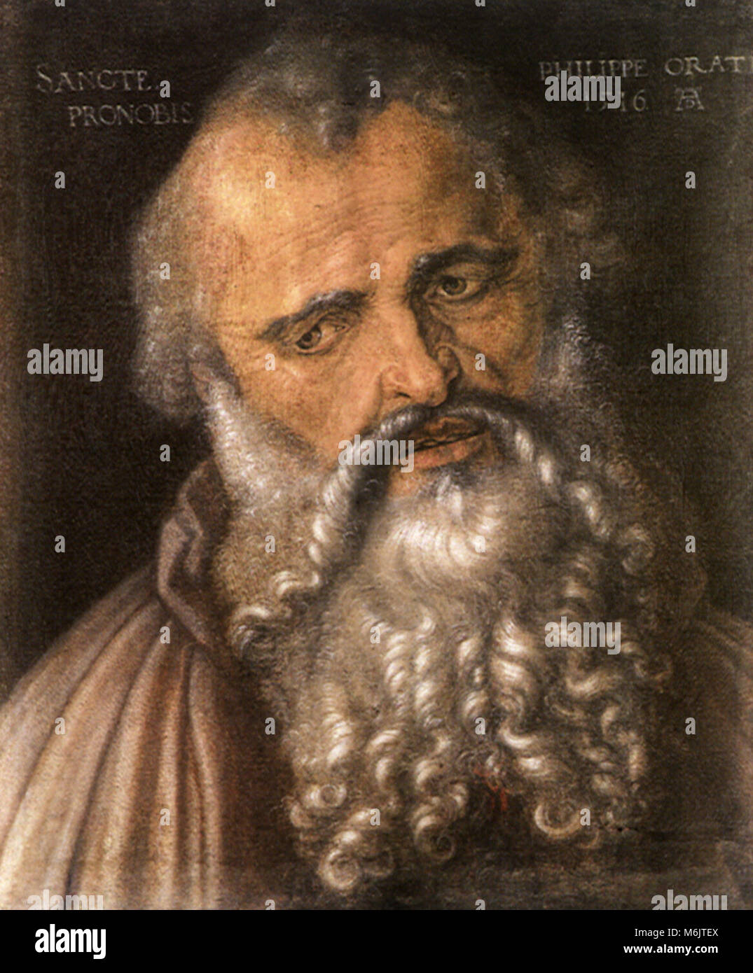 Saint Philip der Apostel, Dürer, Albrecht, 1516. Stockfoto