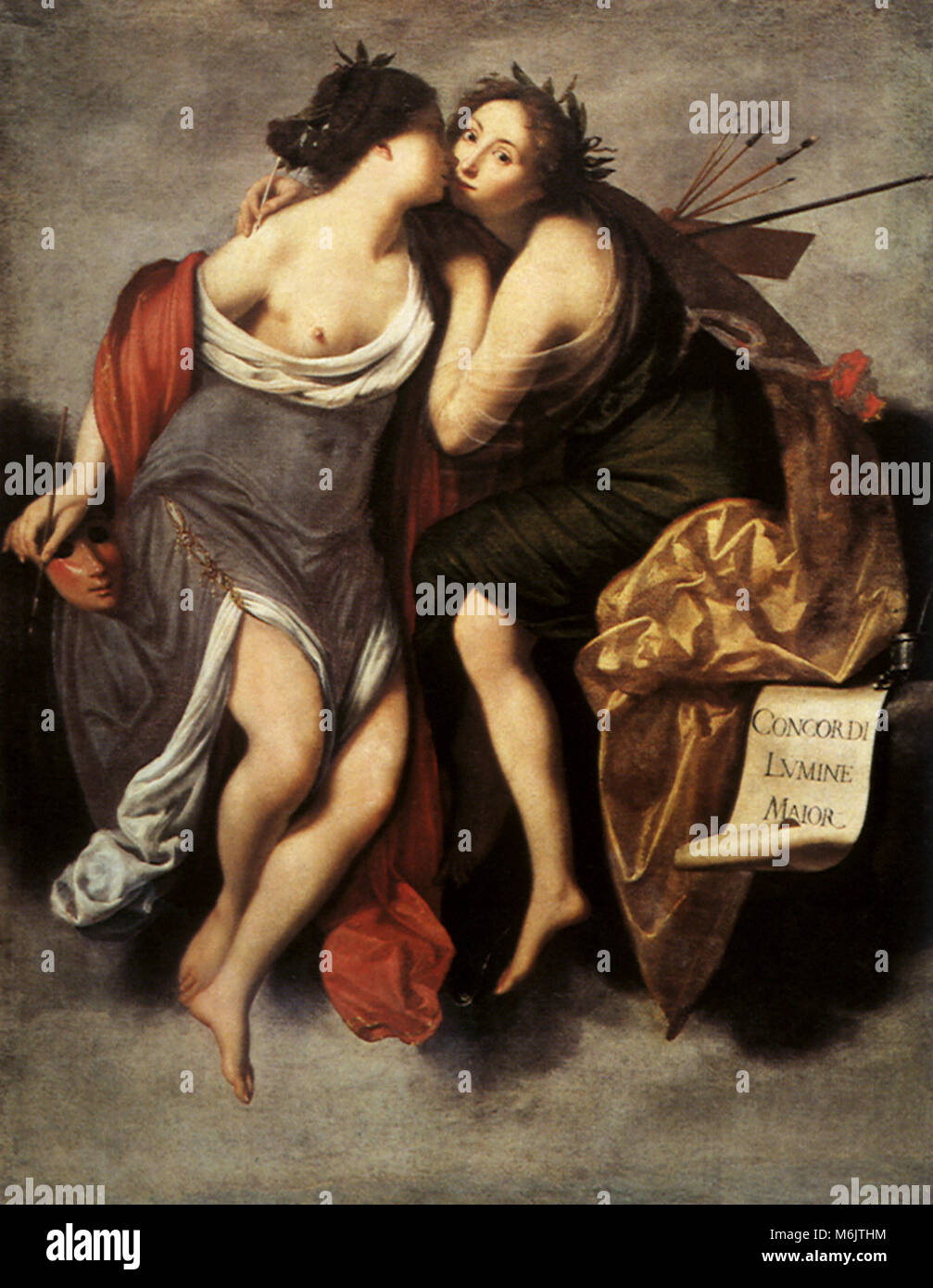 Poesie und Malerei, Giovanni, Giovanni da San, 1626. Stockfoto