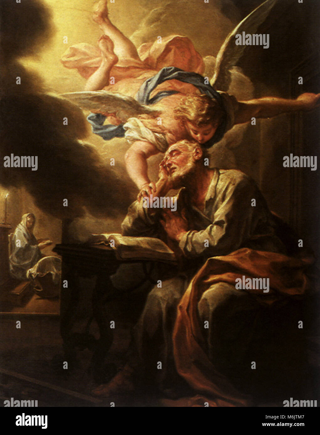 Josefs Traum, Trevisani, Francesco, oder Il Ro, 1695. Stockfoto