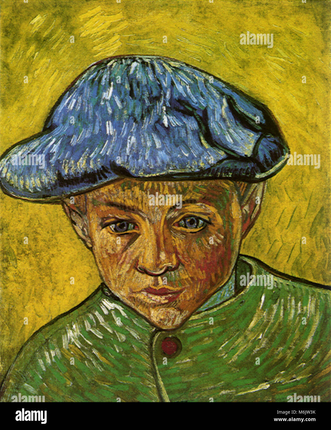 Portrait von Camile Roulin, Van Gogh, Vincent Willem, 1888. Stockfoto