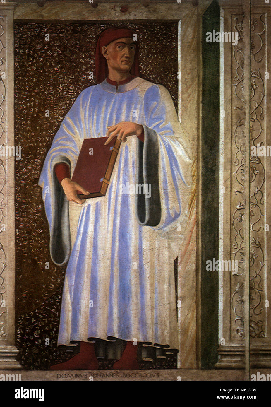 Boccaccio, Andrea del Castagno,, 1451. Stockfoto