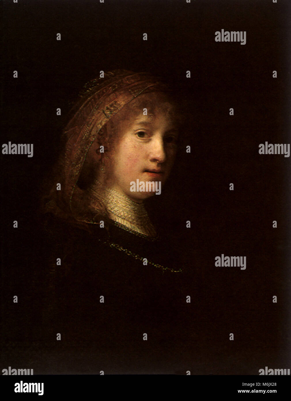 Saskia, Rembrandt, Harmensz van Rijn, 1634. Stockfoto