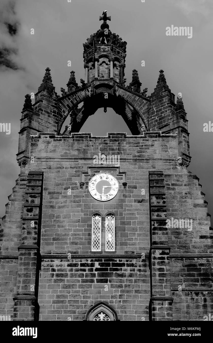 King's College Chapel. Historischen mittelalterlichen gotischen Gebäude. Universität von Aberdeen. Schottland, Großbritannien Stockfoto