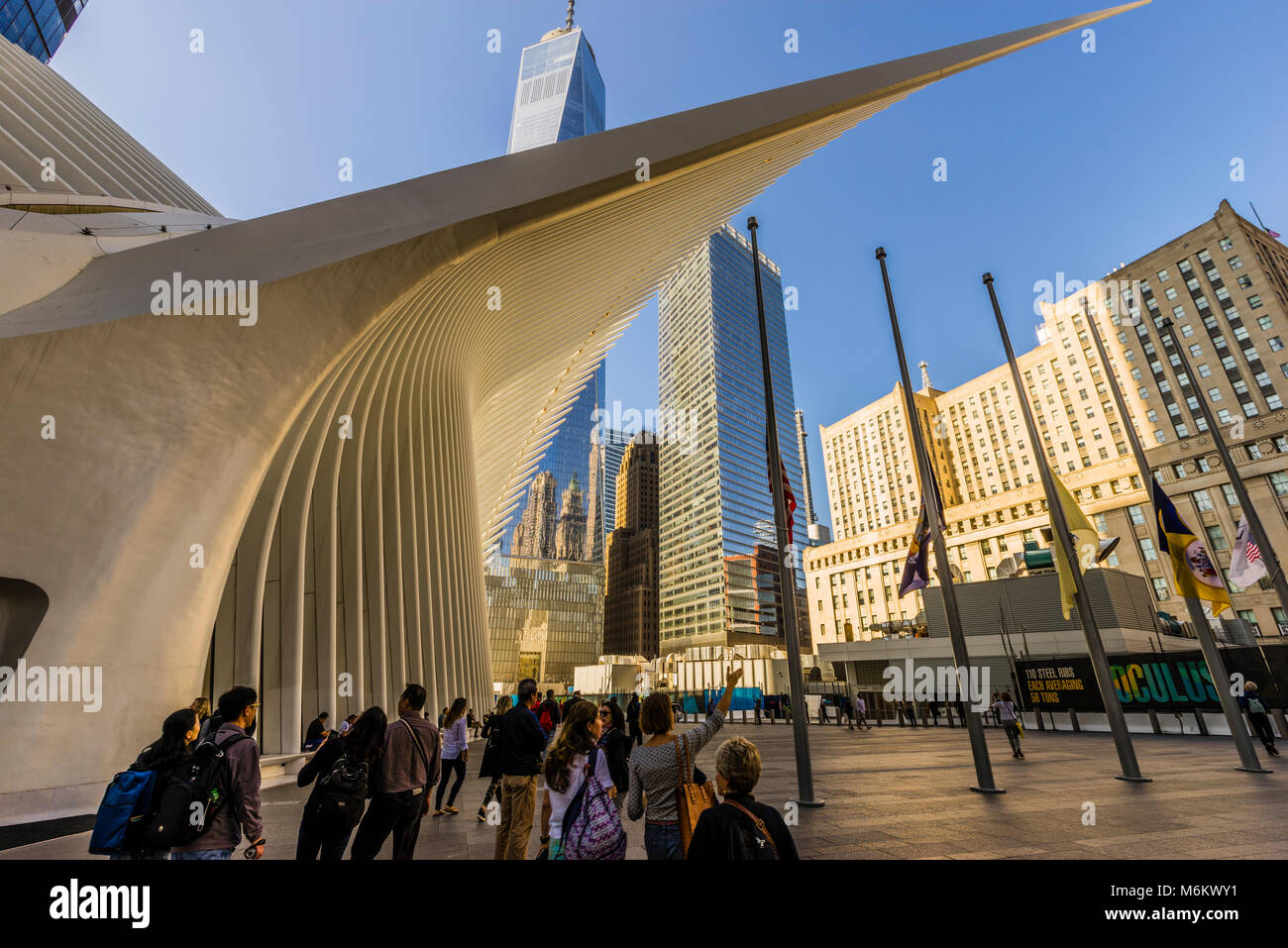 World Trade Center Station (PFAD) Manhattan New York, New York, USA Stockfoto