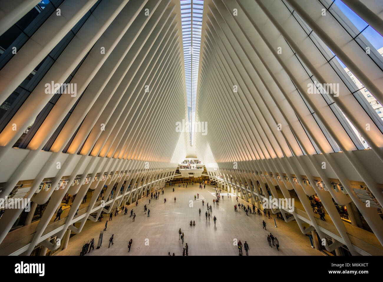 World Trade Center Station (PFAD) Manhattan New York, New York, USA Stockfoto
