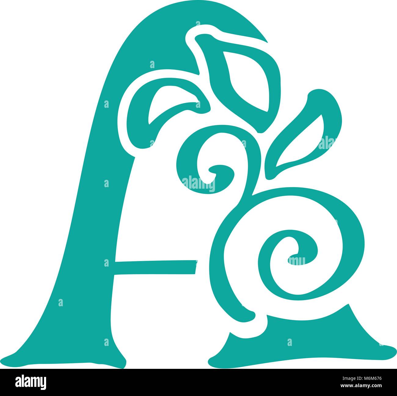 Schreiben ein Logo Icon Design template Elemente Schriftzug Vektor unterzeichnen. Hand Kalligraphie Business card Templates erstellt Stock Vektor