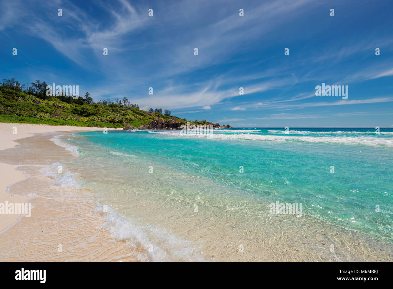 Tropischer Strand Stockfoto