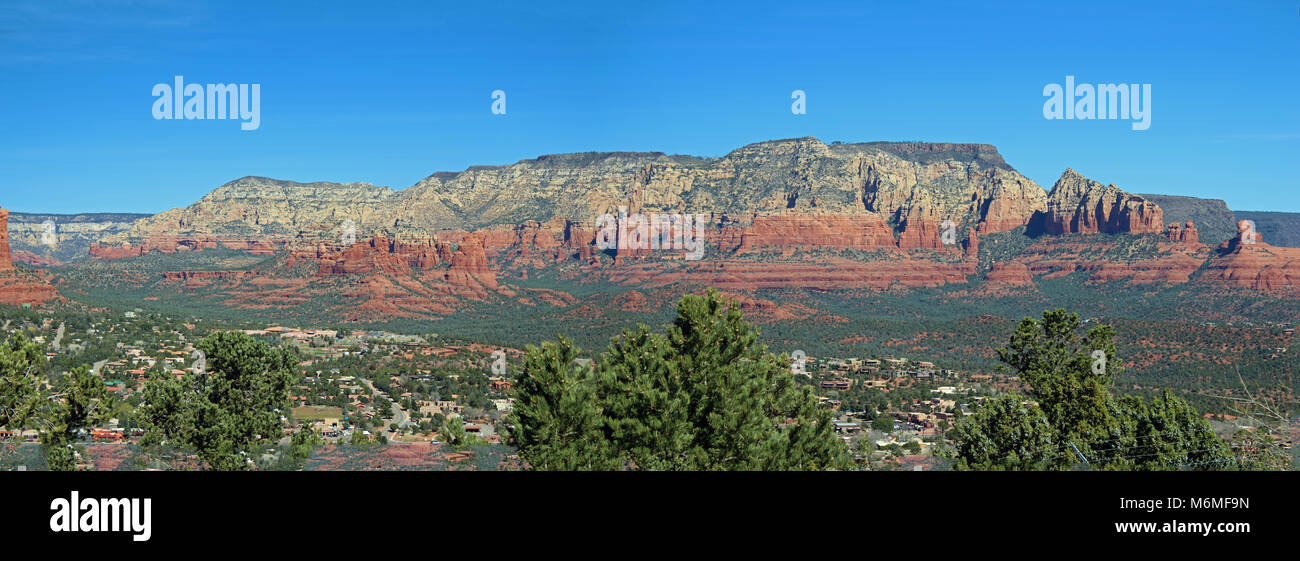 Red Rocks von Sedona, Arizona Stockfoto