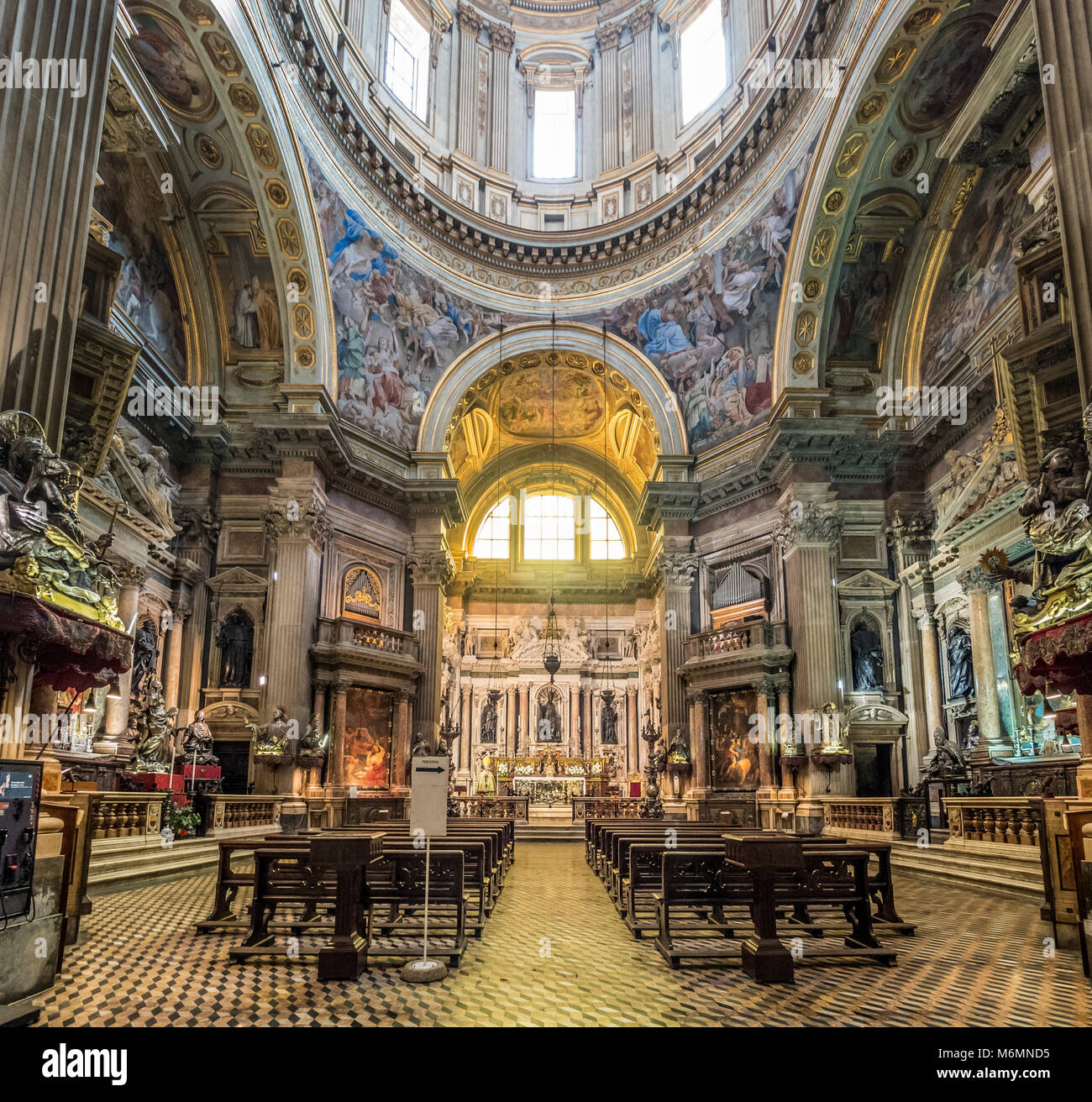 Der Kathedrale von Neapel, Italien Stockfoto