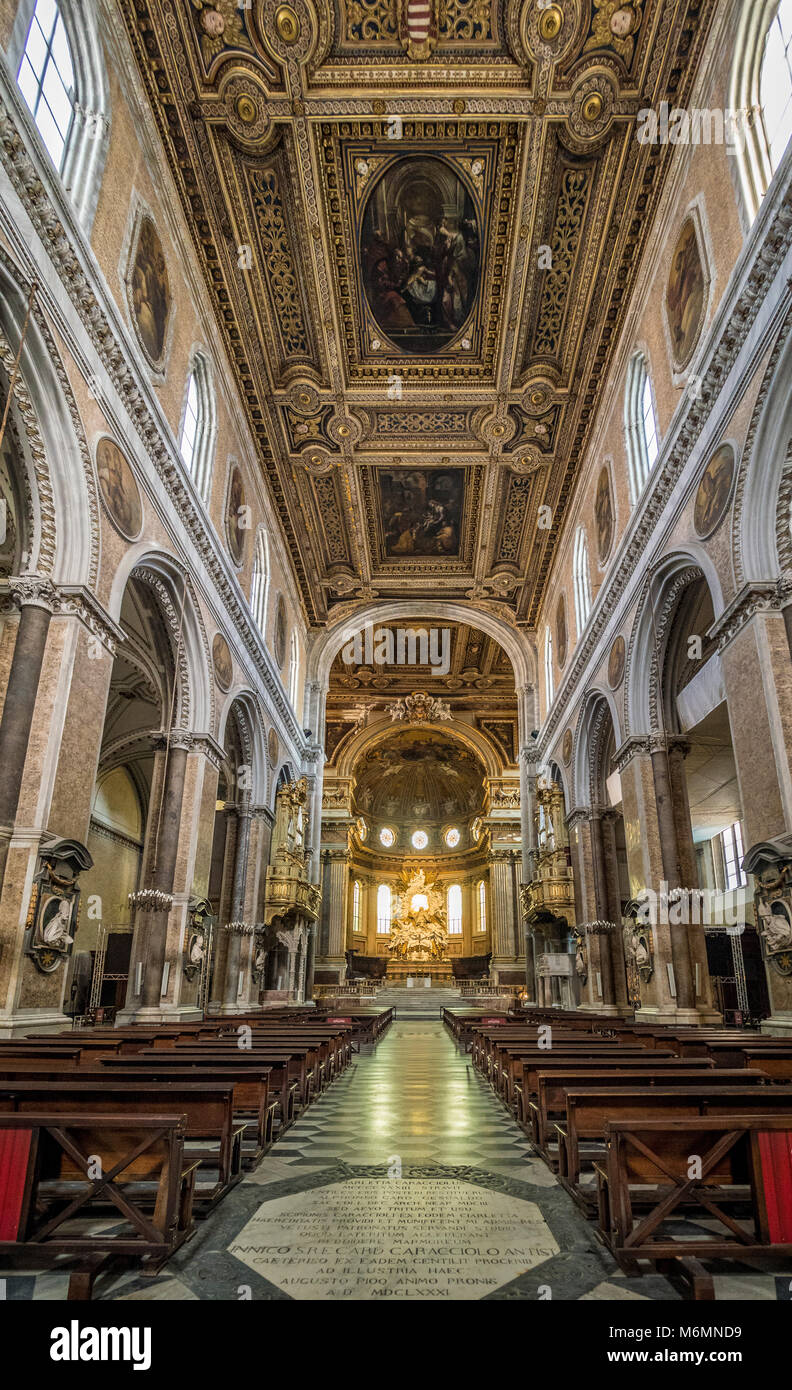 Der Kathedrale von Neapel, Italien Stockfoto