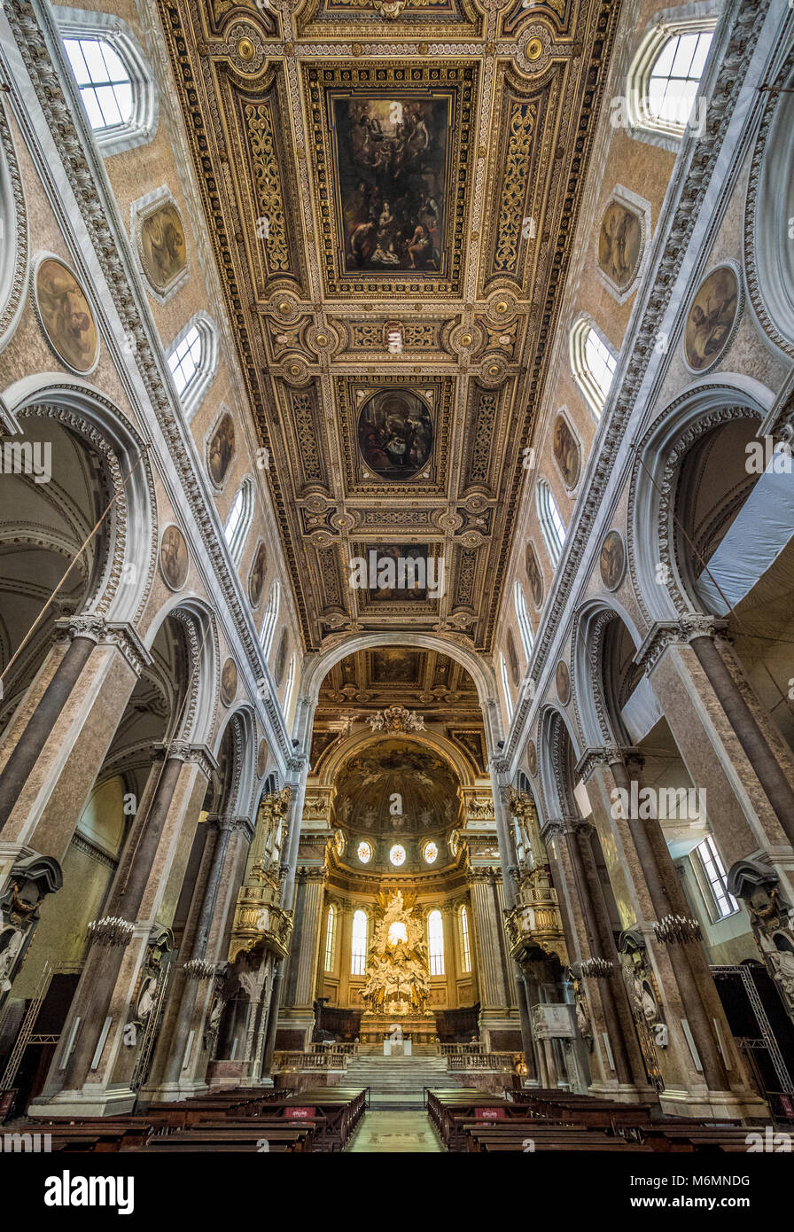 Der Kathedrale von Neapel, Italien Stockfoto
