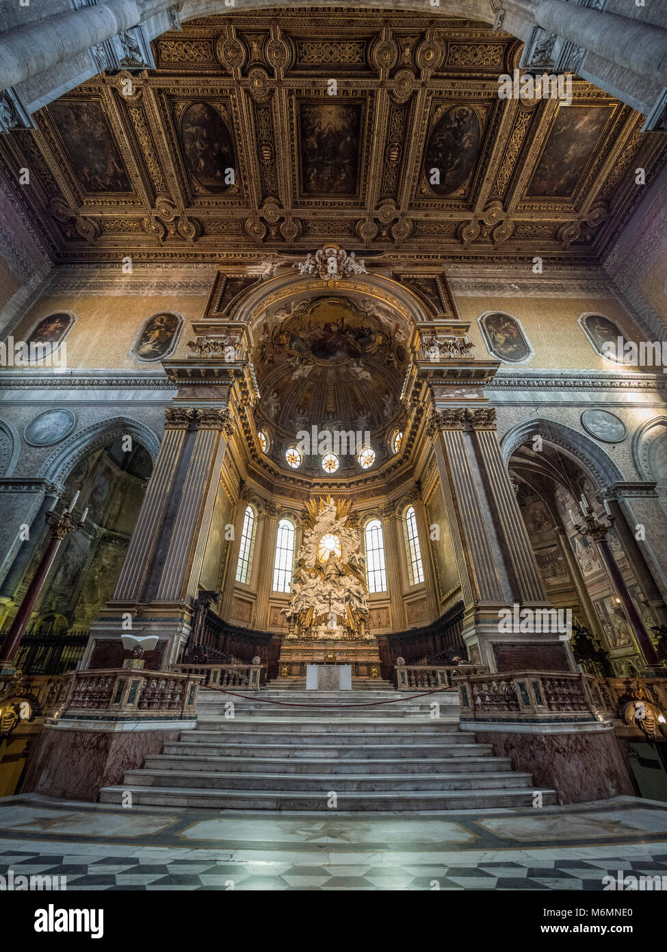 Der Kathedrale von Neapel, Italien Stockfoto